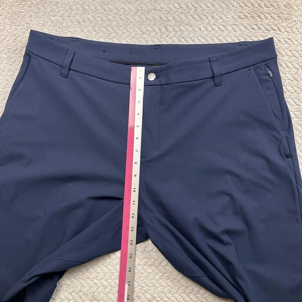 Lululemon Commission Pant Chinos Classic Warpstreme Mens Sz 40x31 Navy Blue